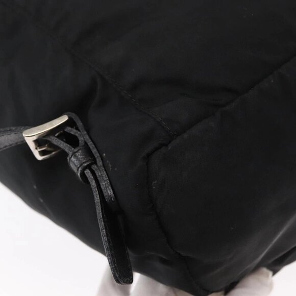 PRADA Backpack Nylon Black Silver Auth bs31366 main image 10